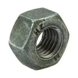 Porca sextavada A194 2H galvanizada a fogo