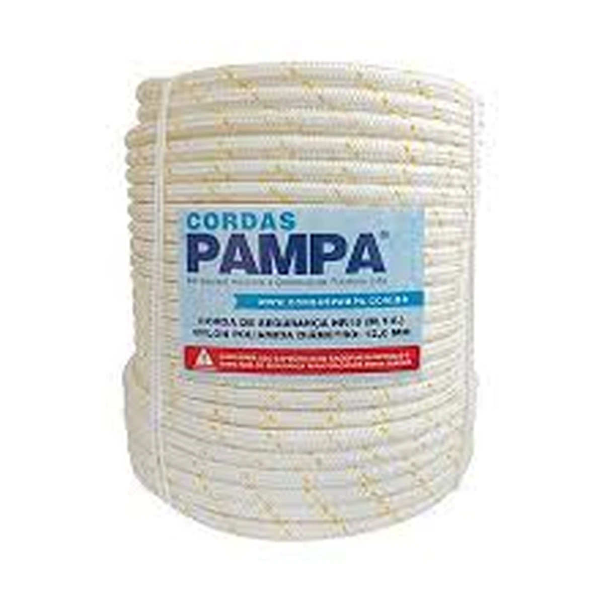 Corda de segurança trançada de poliamida 12 mm Pampa