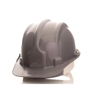 Capacete aba frontal tipo b cinza CA 31469 Plastcor