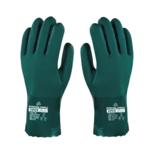 Luva PVC verde 35 cm tam 9 viper CA 51766 Proguard