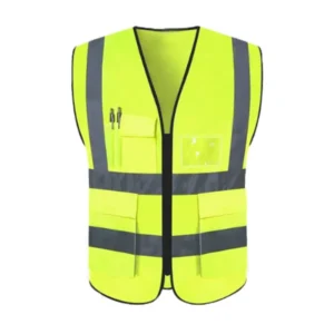 Colete refletivo Firefly verde neon — sem bolso