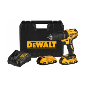 Parafusadeira / furadeira de impacto 1/2 65 N·m 20 V brushless com 2 baterias 2 Ah carreg. bivolt maleta DeWalt
