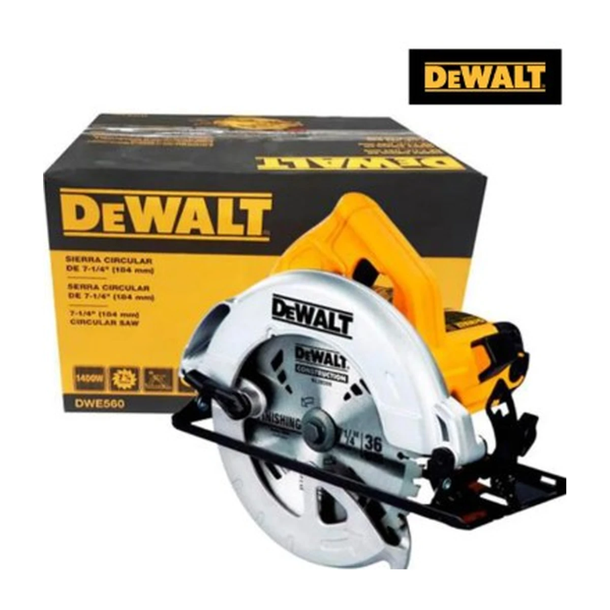 Serra circular 7 1/4 185 mm 1400 W 220 V DeWalt