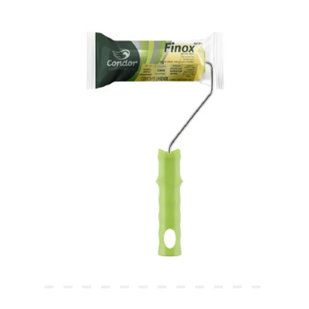 955 9 Cm com suporte rolo de lã 24 × 1 rolo para pintura lã sintética com suporte