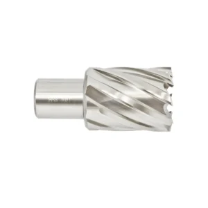 Broca anular com inserto de metal duro TCT — 25 × 50 mm — ref. Weldon 19 — Rocast